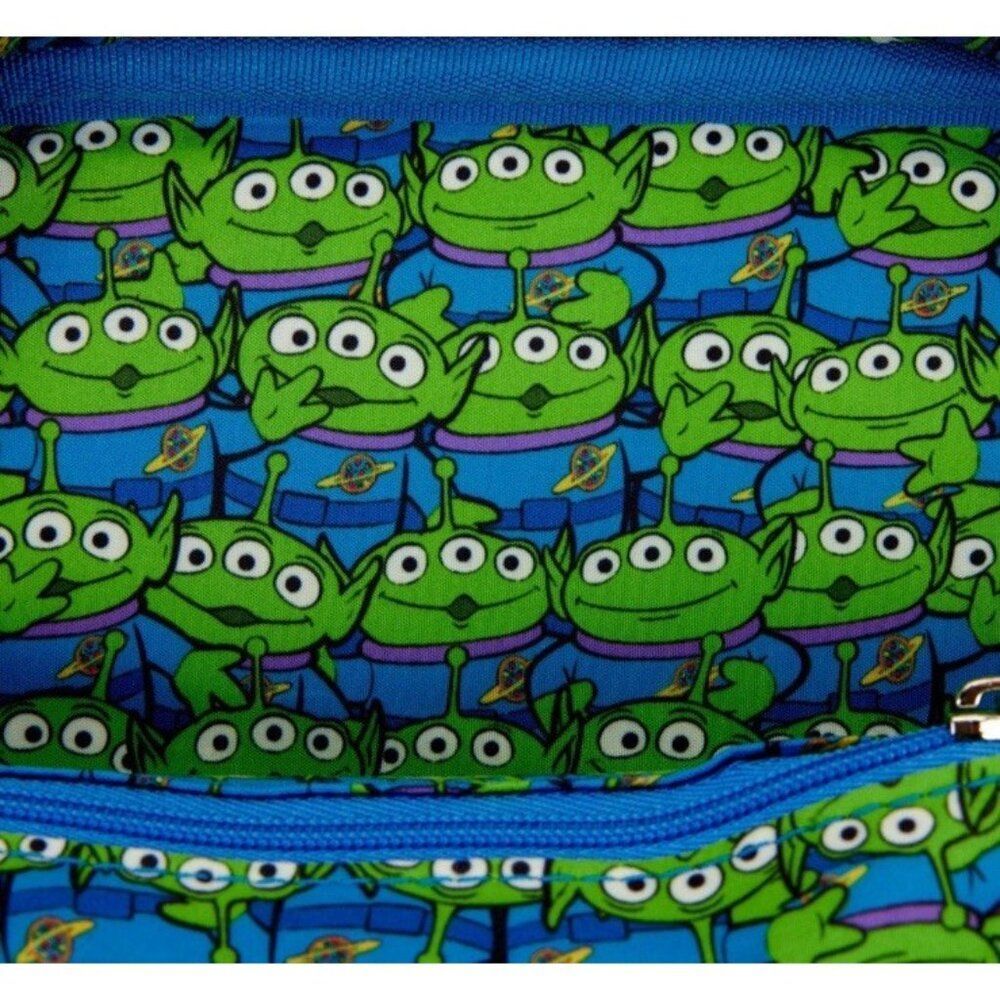 Toy Story 30th Anniversary Aliens Crossbuddies Cosplay Crossbody W Coin Bag NWT - Picture 3 of 6